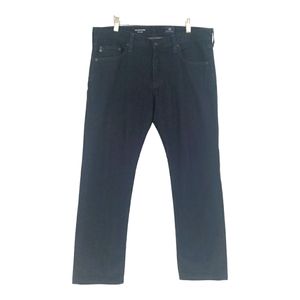 Adriano Goldschmeid The Matchbox Men's Slim Straight Jeans Size 33 Dark Wash